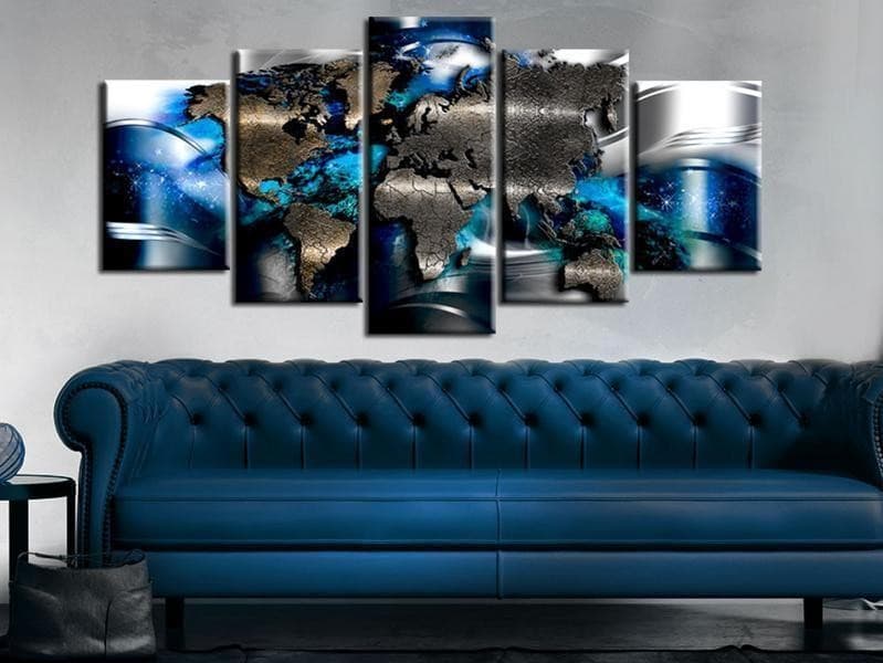 Quadro Con accento azzurro in Poster e stampe Collezione Casa - Trebisacce, commercioVirtuoso.it
