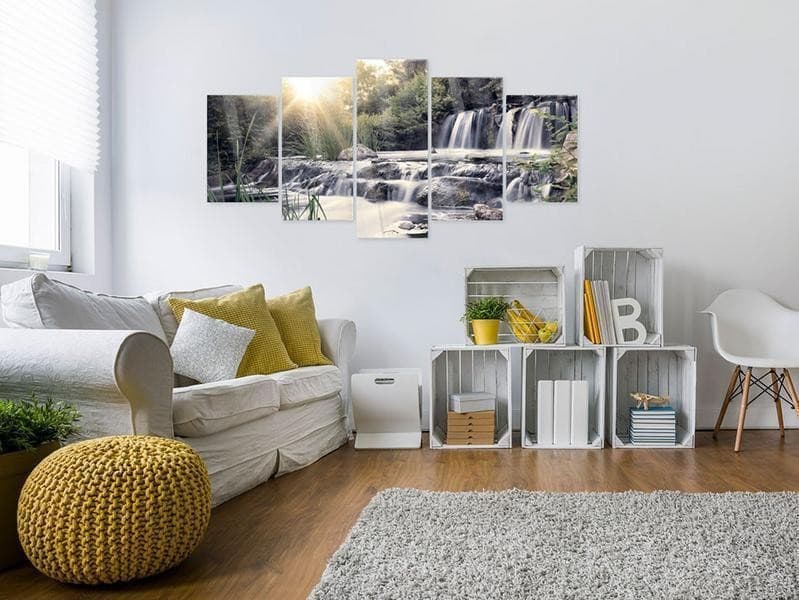 Quadri su vetro acrilico Waterfall of Dreams [Glass] in Poster e stampe Collezione Casa - Trebisacce, commercioVirtuoso.it