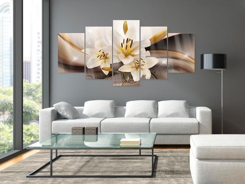 Quadri su vetro acrilico Shiny Lily [Glass] in Poster e stampe Collezione Casa - Trebisacce, commercioVirtuoso.it