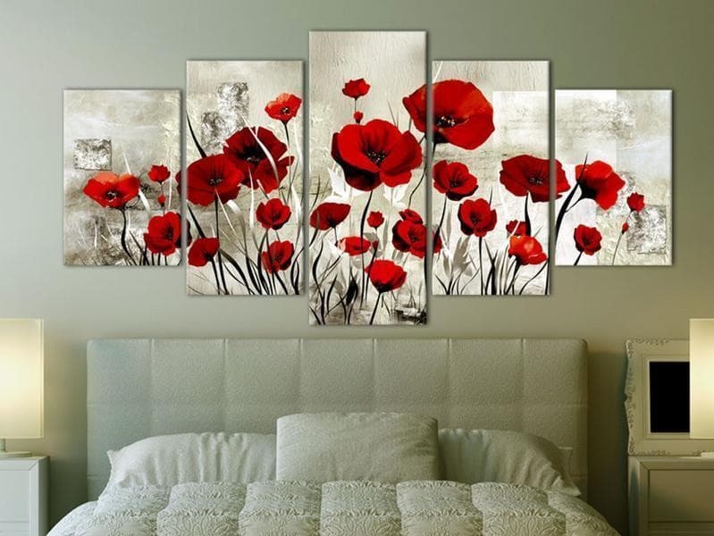 Quadro Campo di scarlatto in Poster e stampe Collezione Casa - Trebisacce, commercioVirtuoso.it