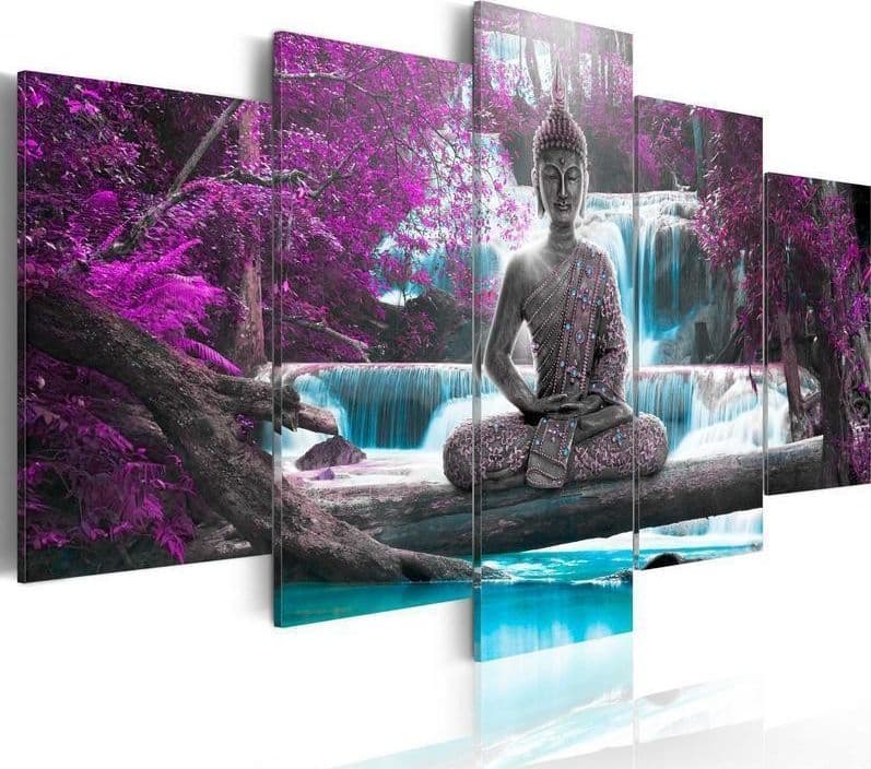 Quadro Cascata e Buddha in Poster e stampe Collezione Casa - Trebisacce, commercioVirtuoso.it