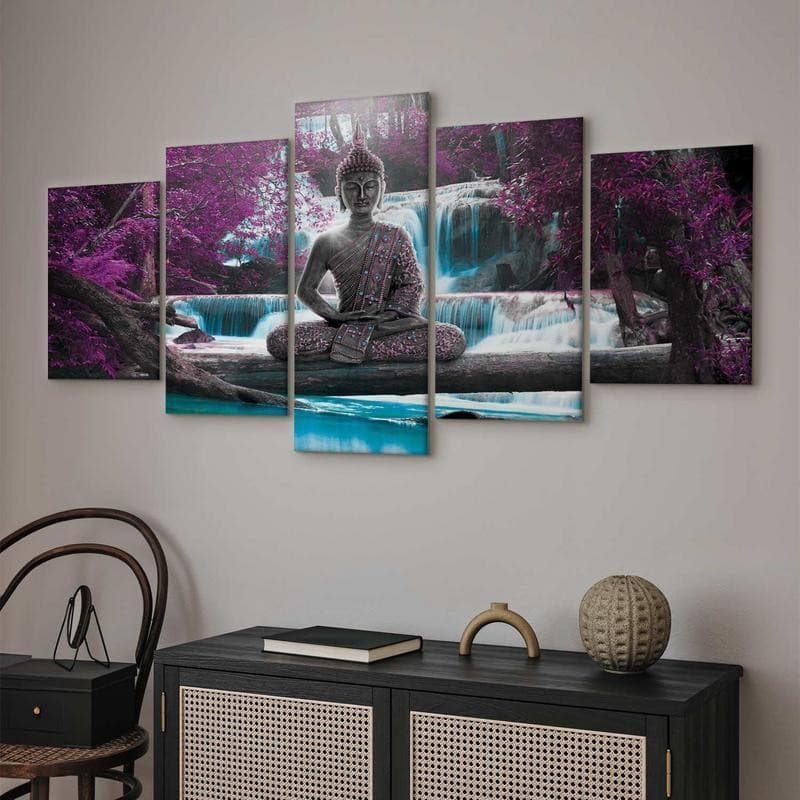 Quadro Cascata e Buddha in Poster e stampe Collezione Casa - Trebisacce, commercioVirtuoso.it