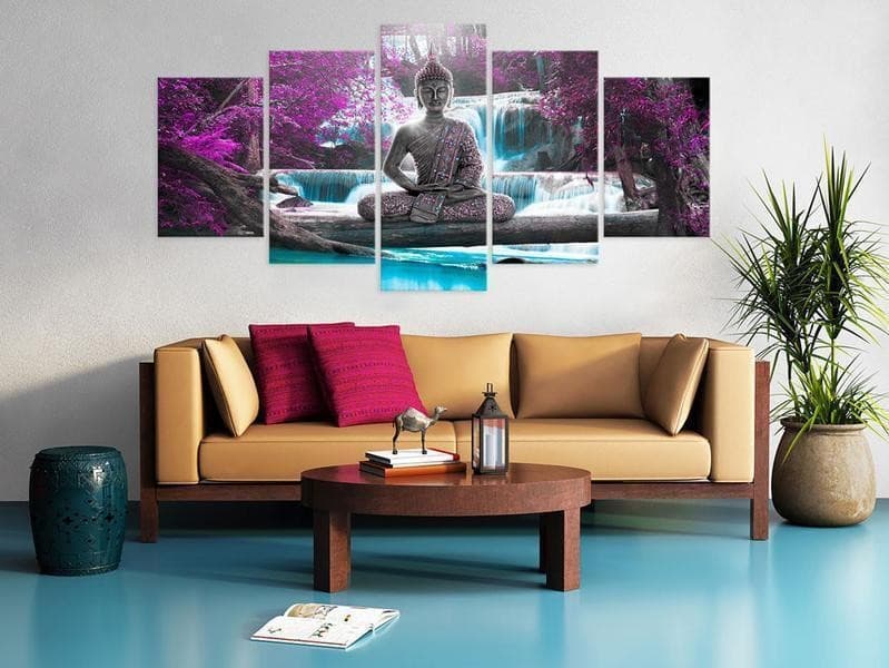 Quadro Cascata e Buddha in Poster e stampe Collezione Casa - Trebisacce, commercioVirtuoso.it