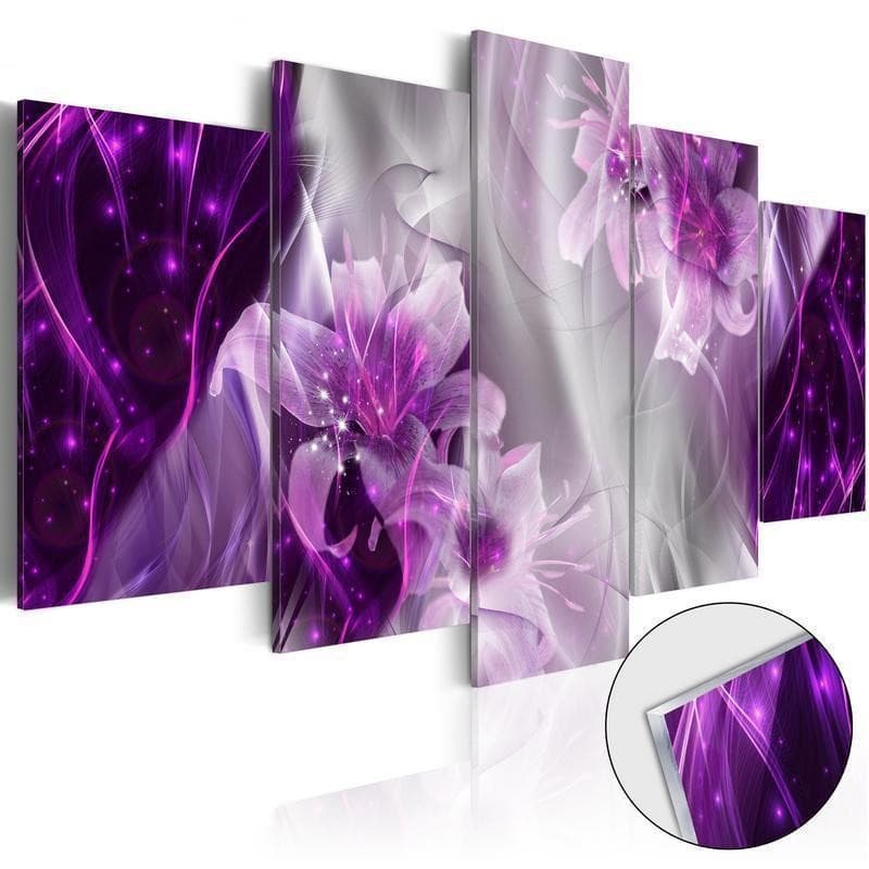 Quadri su vetro acrilico Purple Utopia [Glass] in Poster e stampe Collezione Casa - Trebisacce, commercioVirtuoso.it