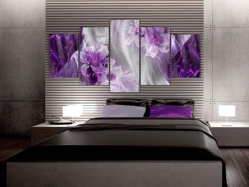 Quadri su vetro acrilico Purple Utopia [Glass] in Poster e stampe Collezione Casa - Trebisacce, commercioVirtuoso.it
