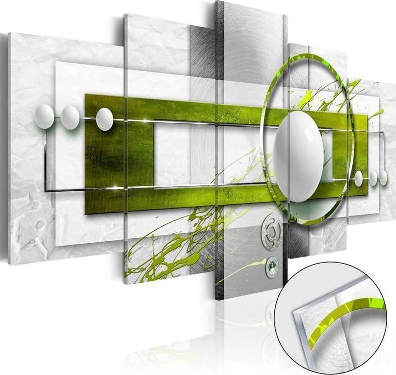 Quadri su vetro acrilico  Green Energy [Glass]
