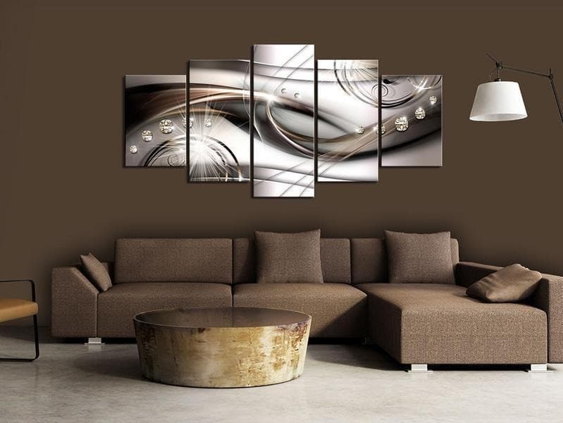 Quadri su vetro acrilico Brown Glitter Glass in Poster e stampe Collezione Casa - Trebisacce, commercioVirtuoso.it