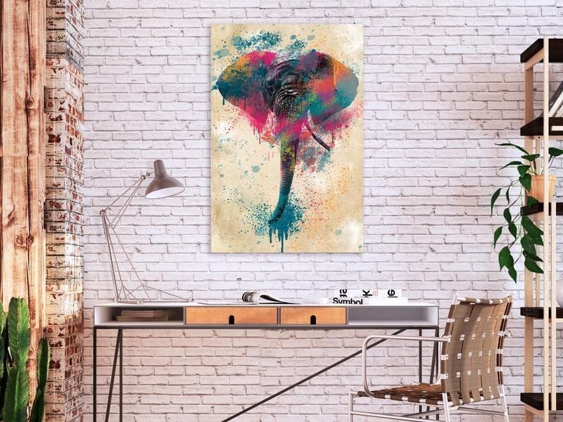 Quadro - Elephant Trunk (1 Part) Vertical in Poster e stampe Collezione Casa - Trebisacce, commercioVirtuoso.it