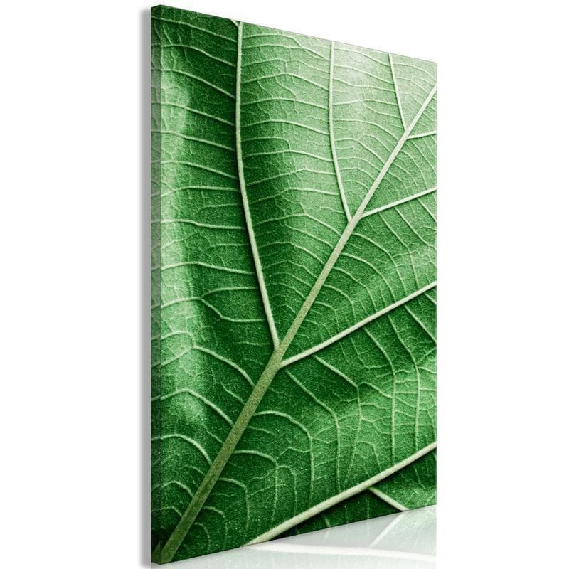 Quadro - Malachite Leaf (1 Part) Vertical in Dipinti Collezione Casa - Trebisacce, commercioVirtuoso.it