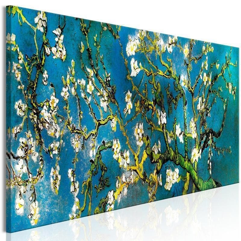 Quadro - Blooming Almond (1 Part) Narrow in Dipinti Collezione Casa - Trebisacce, commercioVirtuoso.it
