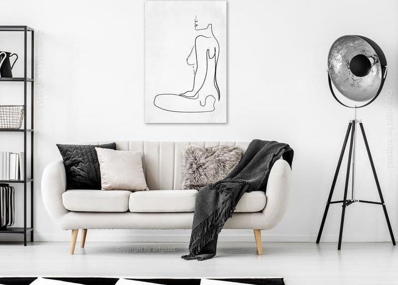 Quadro - Female Form (1 Part) Vertical in Poster e stampe Collezione Casa - Trebisacce, commercioVirtuoso.it