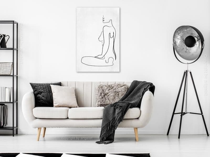 Quadro - Female Form (1 Part) Vertical in Poster e stampe Collezione Casa - Trebisacce, commercioVirtuoso.it