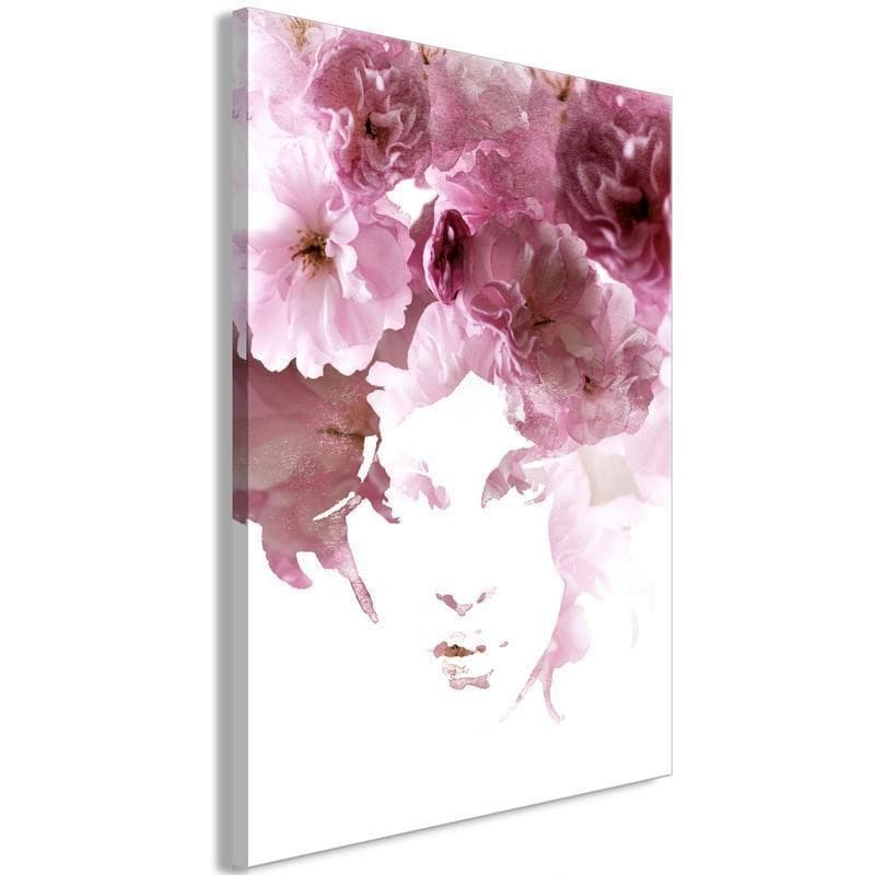 Quadro - Flowery Look (1 Part) Vertical in Poster e stampe Collezione Casa - Trebisacce, commercioVirtuoso.it