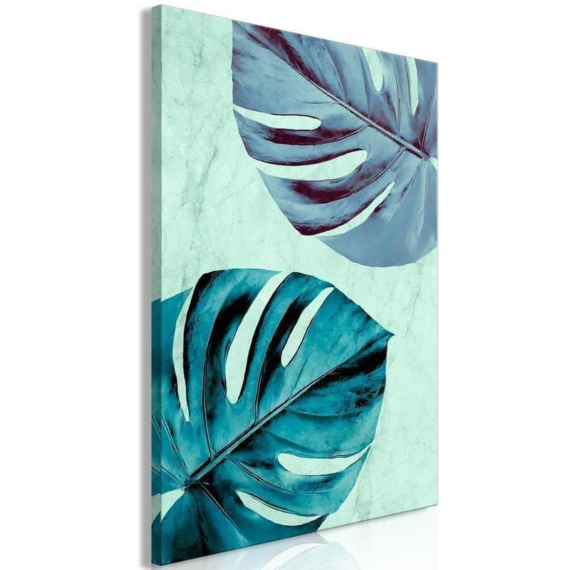 Quadro - Tropical Turquoise (1 Part) Vertical in Poster e stampe Collezione Casa - Trebisacce, commercioVirtuoso.it