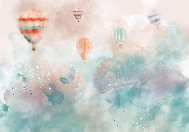 Carta da parati - Balloon Dream in Carta da parati Collezione Casa - Trebisacce, commercioVirtuoso.it