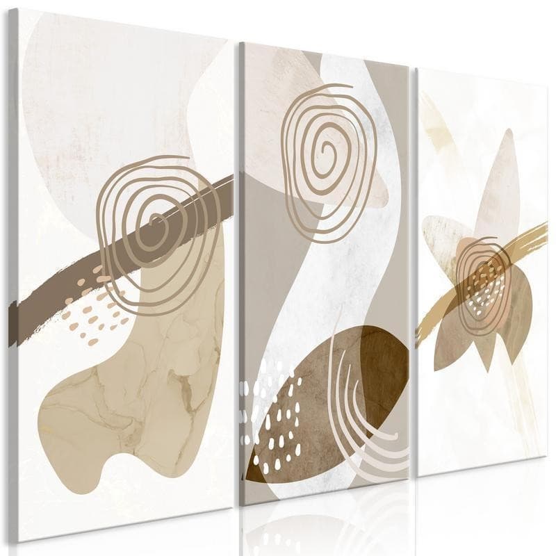 Quadro - Beige Trio (3 Parts) in Poster e stampe Collezione Casa - Trebisacce, commercioVirtuoso.it