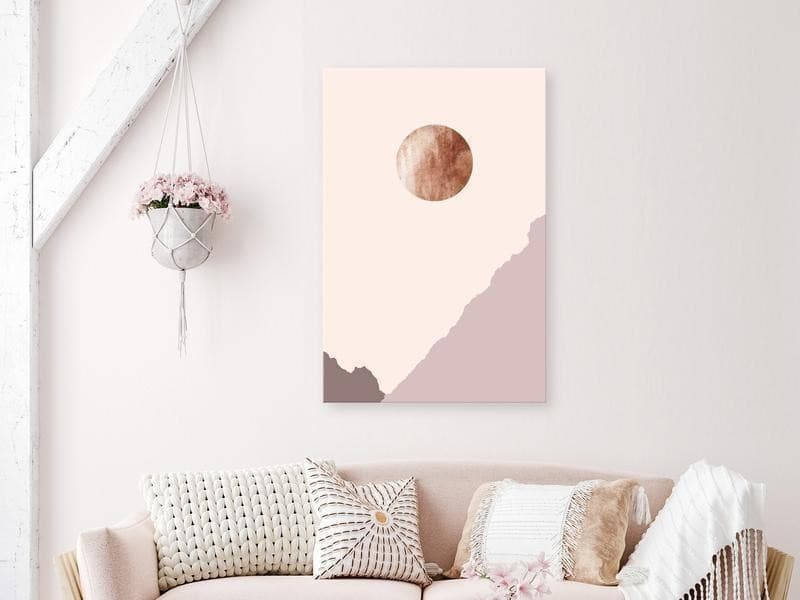 Quadro - Mountain Planet (1 Part) Vertical in Poster e stampe Collezione Casa - Trebisacce, commercioVirtuoso.it