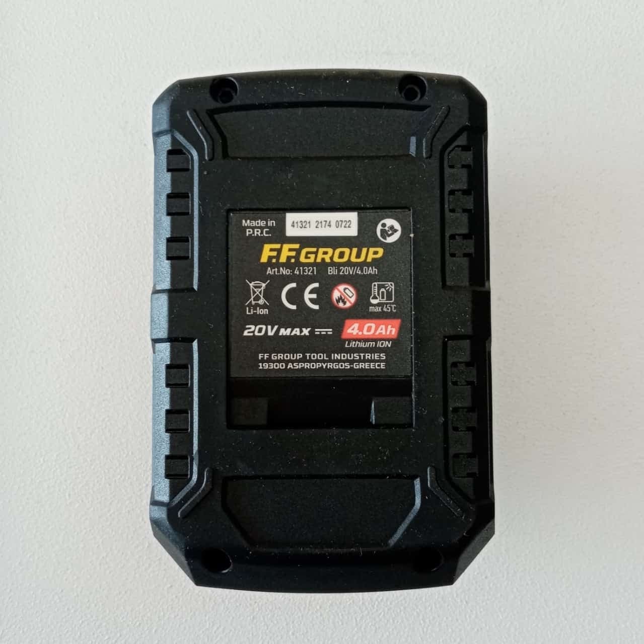 FF Group batteria BLi 20V 4.0Ah ioni di litio per utensili in Pacchi batterie Aloiserw.com - Altomonte, commercioVirtuoso.it