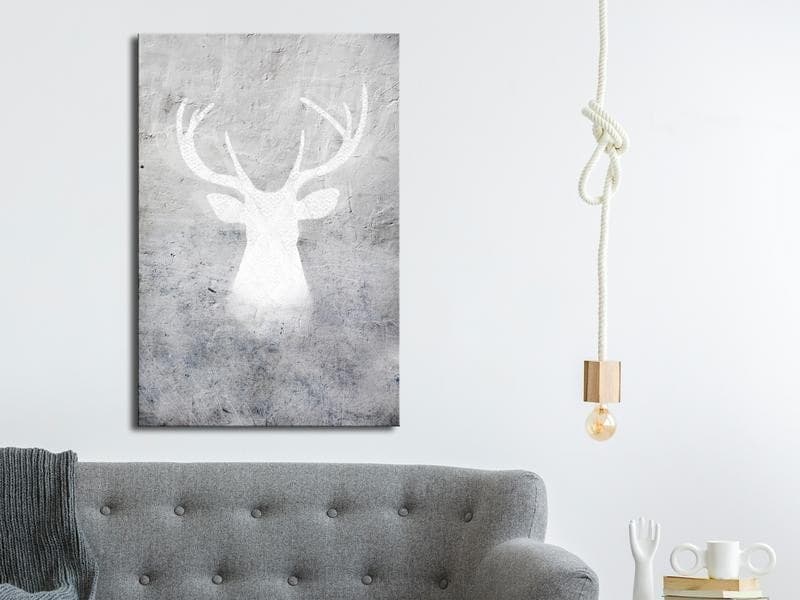 Quadro - Noble Elk (1 Part) Vertical in Dipinti Collezione Casa - Trebisacce, commercioVirtuoso.it