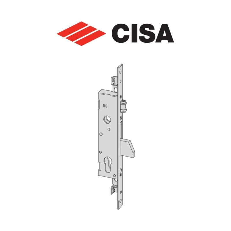 Cisa Serratura meccanica a catenaccio basculante entrata 25 serie 46250-25 in Serrature a incastro Aloiserw.com - Altomonte, commercioVirtuoso.it