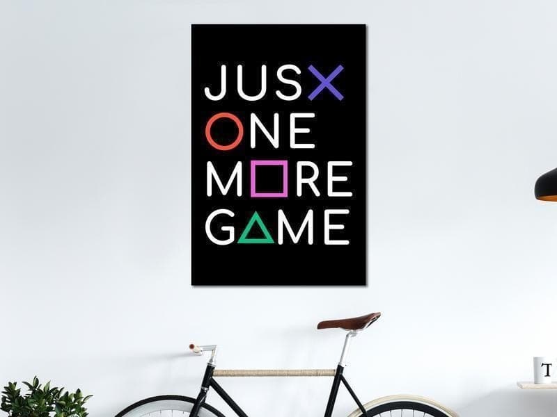 Quadro - Just One More Game (1 Part) Vertical in Poster e stampe Collezione Casa - Trebisacce, commercioVirtuoso.it