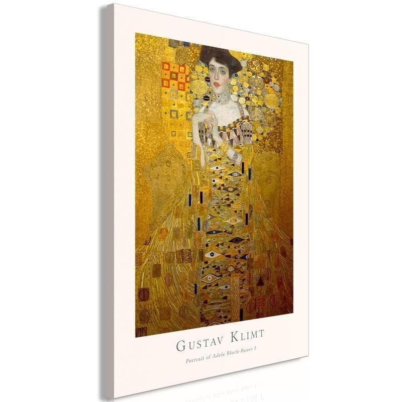 Quadro - Gustav Klimt - Portrait of Adele Bloch (1 Part) Vertical in Poster e stampe Collezione Casa - Trebisacce, commercioVirtuoso.it