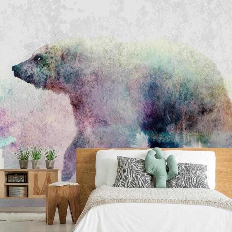 Carta da parati - Lonely Bear in Carta da parati Collezione Casa - Trebisacce, commercioVirtuoso.it