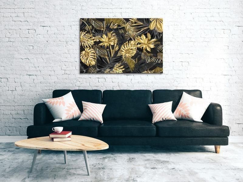 Quadro - Luxurious Plants (1 Part) Wide in Poster e stampe Collezione Casa - Trebisacce, commercioVirtuoso.it