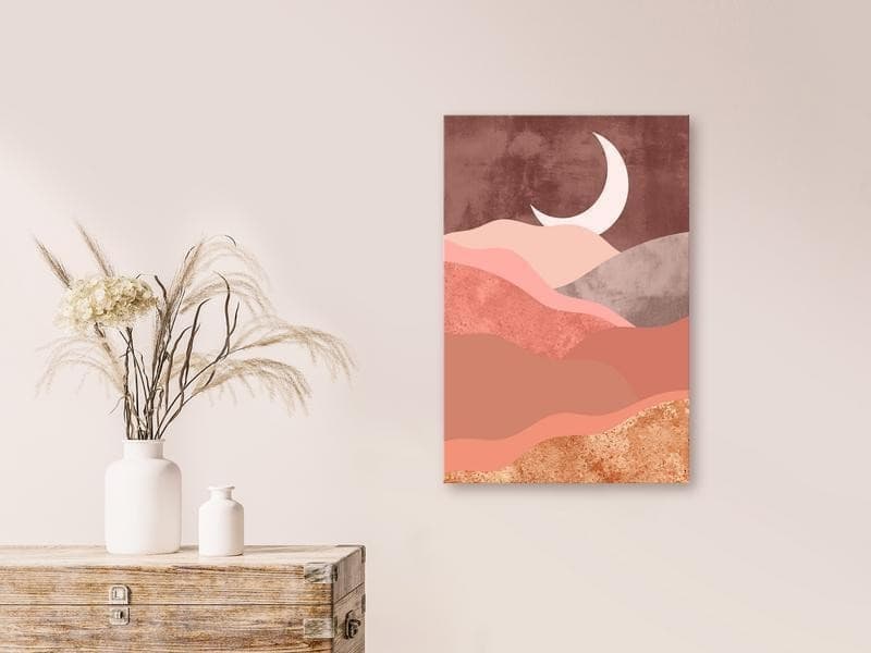 Quadro - Terracotta Landscape (1 Part) Vertical in Dipinti Collezione Casa - Trebisacce, commercioVirtuoso.it
