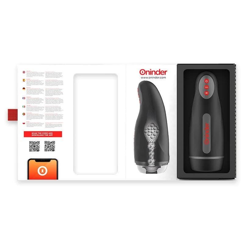 ONINDER - SEOUL MASTURBATORE MASCHILE RICARICABILE 10 VELOCITÀ - APP GRATUITA in Masturbatori a coppa manuali Desideria Shop - Latina, commercioVirtuoso.it