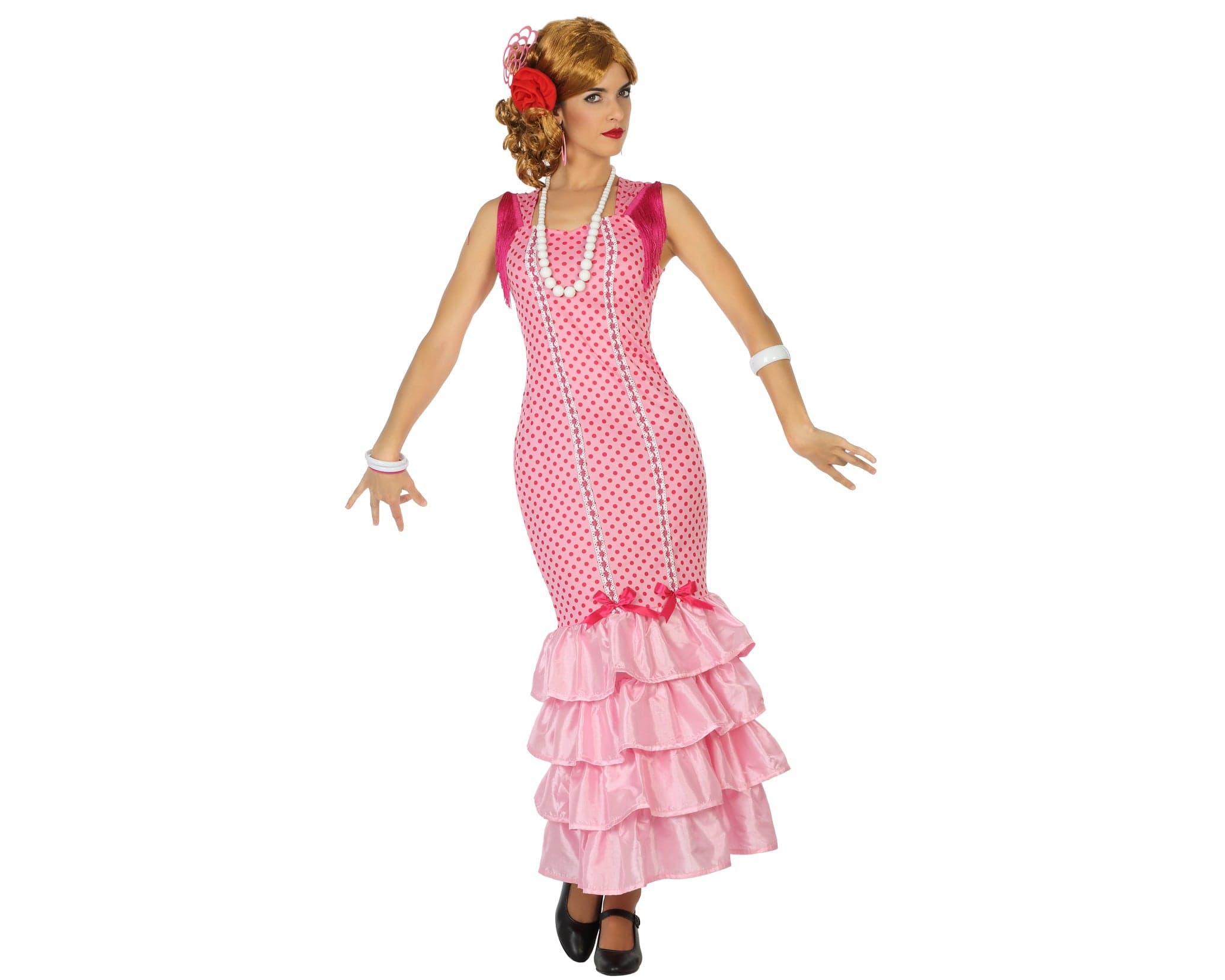 Costume Ballerina Flamenco Rosa