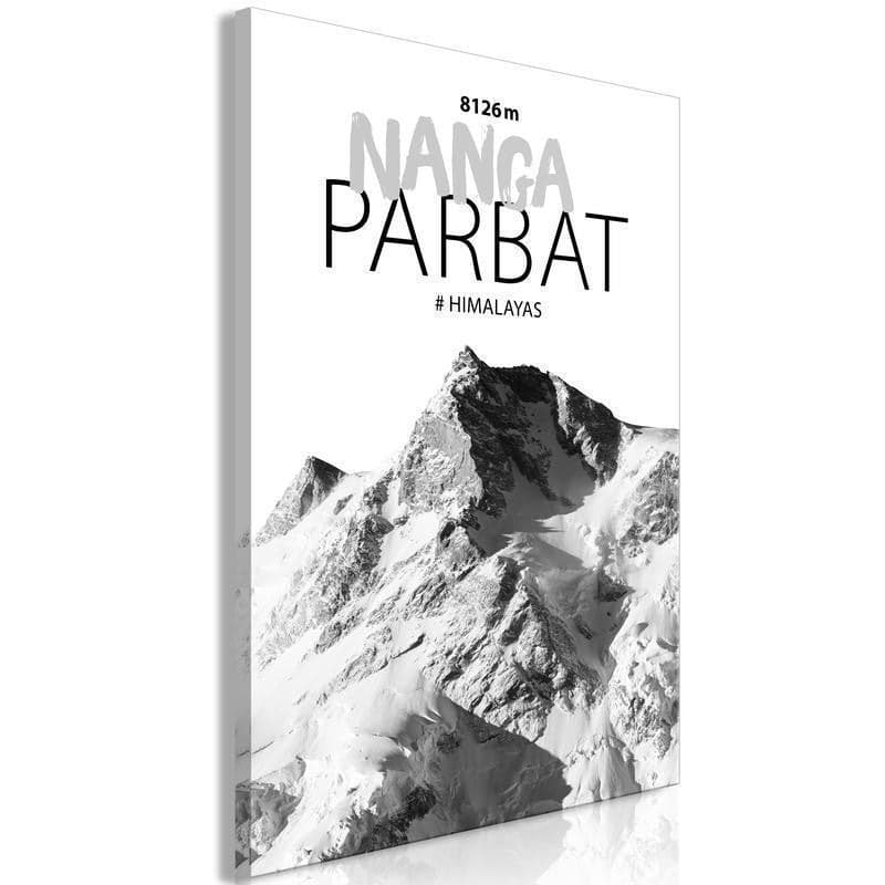 Quadro - Nanga Parbat (1 Part) Vertical in Dipinti Collezione Casa - Trebisacce, commercioVirtuoso.it