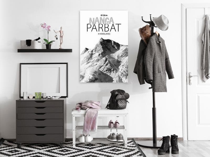 Quadro - Nanga Parbat (1 Part) Vertical in Dipinti Collezione Casa - Trebisacce, commercioVirtuoso.it