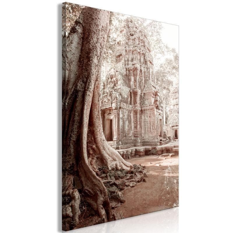 Quadro - Ruins of Angkor (1 Part) Vertical in Poster e stampe Collezione Casa - Trebisacce, commercioVirtuoso.it