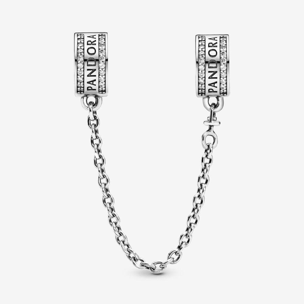 PANDORA - Catena di sicurezza con logo Pandora in Bead Charm Alba Gioielli - Casoria, commercioVirtuoso.it