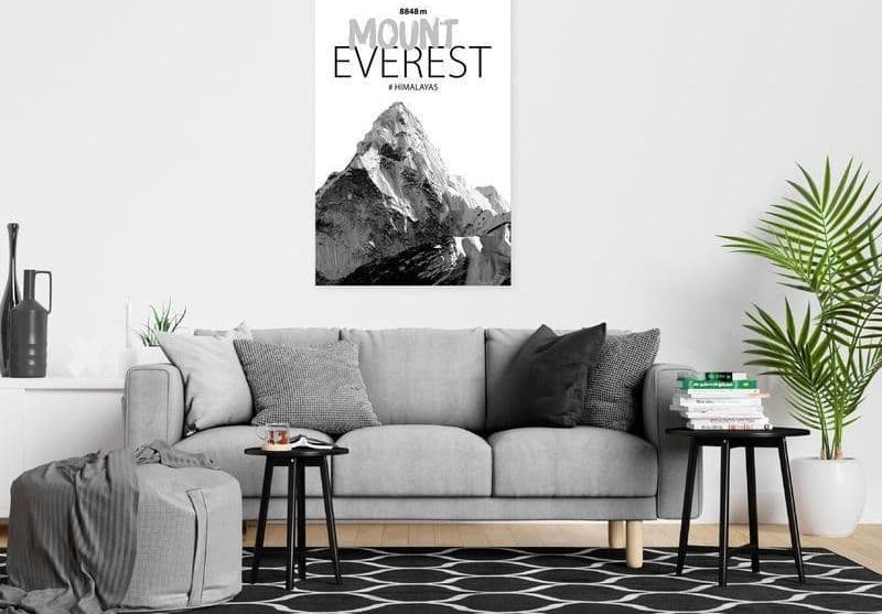 Quadro - Mount Everest (1 Part) Vertical in Poster e stampe Collezione Casa - Trebisacce, commercioVirtuoso.it
