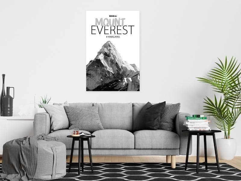 Quadro - Mount Everest (1 Part) Vertical in Poster e stampe Collezione Casa - Trebisacce, commercioVirtuoso.it