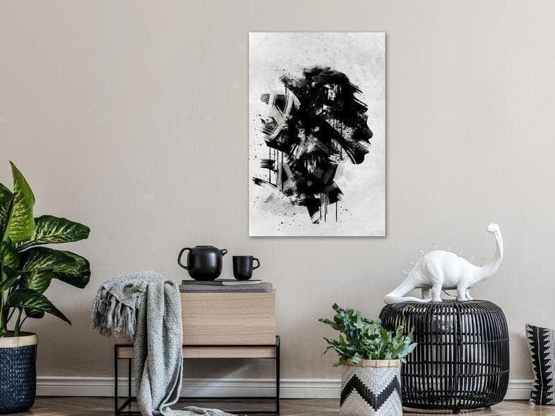 Quadro - Classic Profile (1 Part) Vertical in Poster e stampe Collezione Casa - Trebisacce, commercioVirtuoso.it