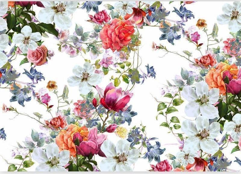 Carta da parati - Multi-Colored Bouquets in Carta da parati Collezione Casa - Trebisacce, commercioVirtuoso.it