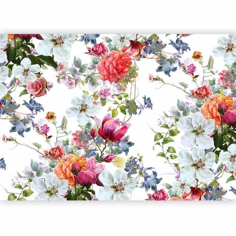 Carta da parati - Multi-Colored Bouquets in Carta da parati Collezione Casa - Trebisacce, commercioVirtuoso.it