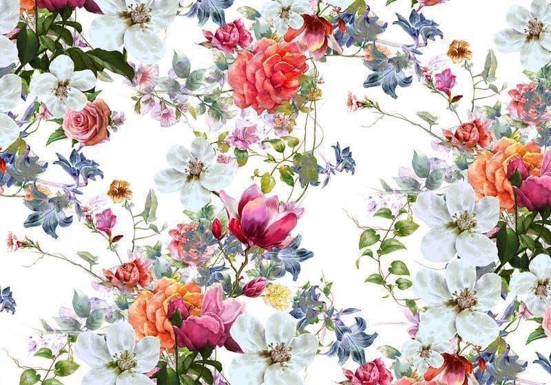 Carta da parati - Multi-Colored Bouquets in Carta da parati Collezione Casa - Trebisacce, commercioVirtuoso.it