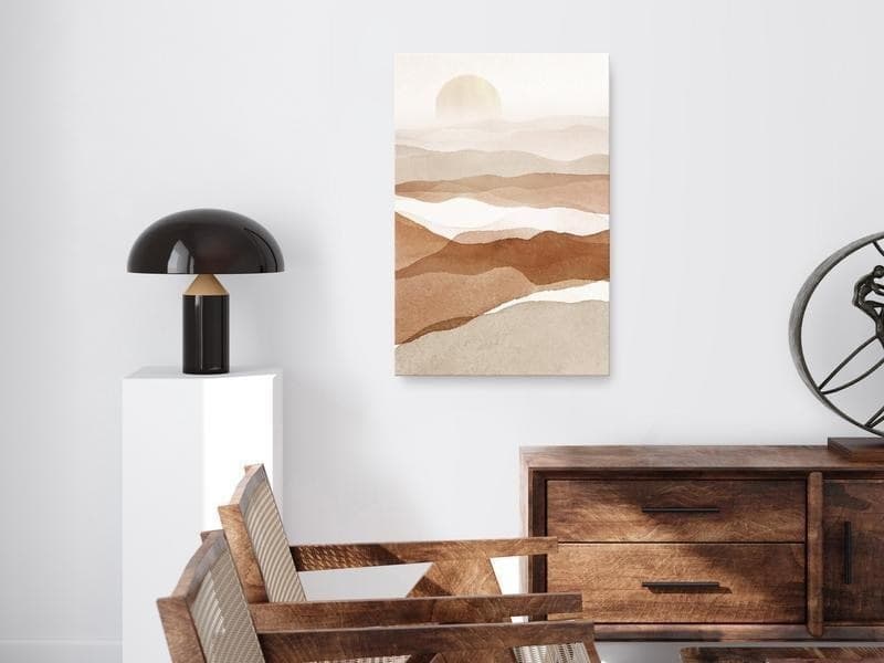 Quadro - Desert Lightness (1 Part) Vertical in Poster e stampe Collezione Casa - Trebisacce, commercioVirtuoso.it