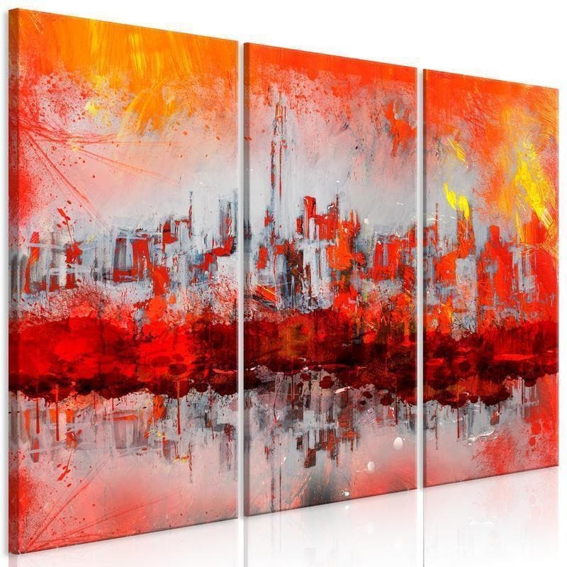 Quadro - New York Sunset (3 Parts) in Poster e stampe Collezione Casa - Trebisacce, commercioVirtuoso.it
