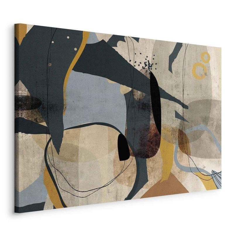 Quadro - Abstract Conglomerate (1 Part) Wide in Poster e stampe Collezione Casa - Trebisacce, commercioVirtuoso.it