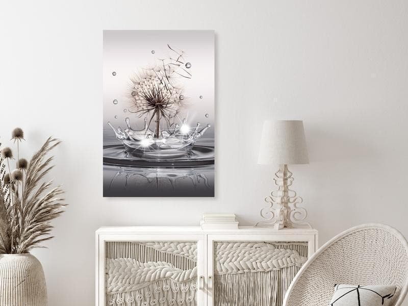 Quadro - Wind Drops (1 Part) Vertical in Poster e stampe Collezione Casa - Trebisacce, commercioVirtuoso.it