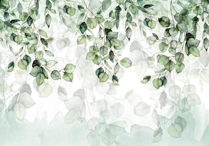 Carta da parati - Leaves Lightness in Carta da parati Collezione Casa - Trebisacce, commercioVirtuoso.it