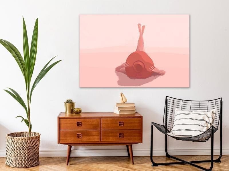 Quadro - Sun Bath (1 Part) Wide in Poster e stampe Collezione Casa - Trebisacce, commercioVirtuoso.it