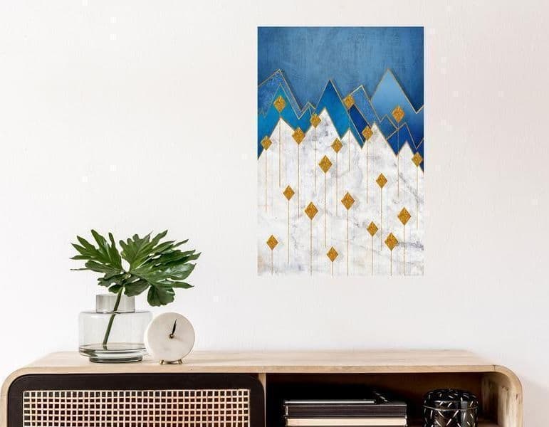 Quadro - Snowy Land (1 Part) Vertical in Poster e stampe Collezione Casa - Trebisacce, commercioVirtuoso.it