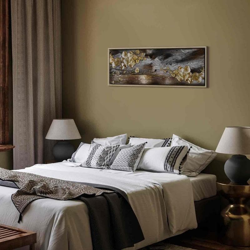 Quadro - Golden Garden (1 Part) Narrow in Poster e stampe Collezione Casa - Trebisacce, commercioVirtuoso.it