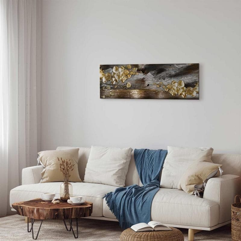 Quadro - Golden Garden (1 Part) Narrow in Poster e stampe Collezione Casa - Trebisacce, commercioVirtuoso.it